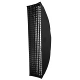 Softbox strip 40x180cm cu grid montura Elinchrom, Generic