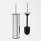 Set perie WC si suport din otel inoxidabil, 36 cm