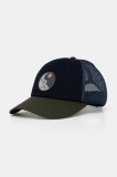 Viking șapcă de baseball din bumbac culoarea bleumarin, uni, 802/27/5931