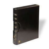 Album cu inele si etui, din piele, negru - 324006