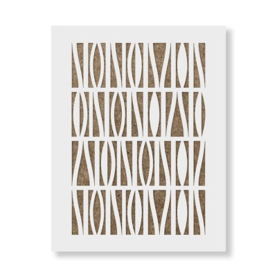 Sablon Perete vopsire, tencuiala 900x600x0.7mm Mod Squad Refolosibil, model MXSP7122 foto