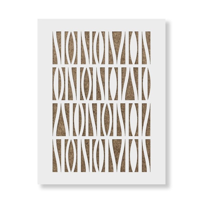 Sablon Perete vopsire, tencuiala 900x600x0.7mm Mod Squad Refolosibil, model MXSP7122