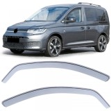 Deflector de vant, deflector de ploaie, protectie &icirc;mpotriva vantului, transparent, potrivit pentru VW Caddy 5 SB din 20 Performance AutoTuning