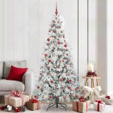 VidaXL Brad de Crăciun artificial cu ramuri articulare Verde 210 cm 3397497