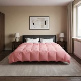 vidaXL Duvet de iarnă Patos Roz 200 x 240 cm Microfibră 42026113