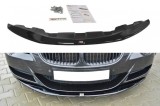 Spoiler Maxton Design versiunea 1 potrivit pentru bara frontala M6 pe BMW Seria 6 E63 2005-2010, lac negru Performance AutoTuning