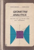 Constantin Ionescu-Bujor, Alexandru Nicolescu - Geometrie analitica. Manual