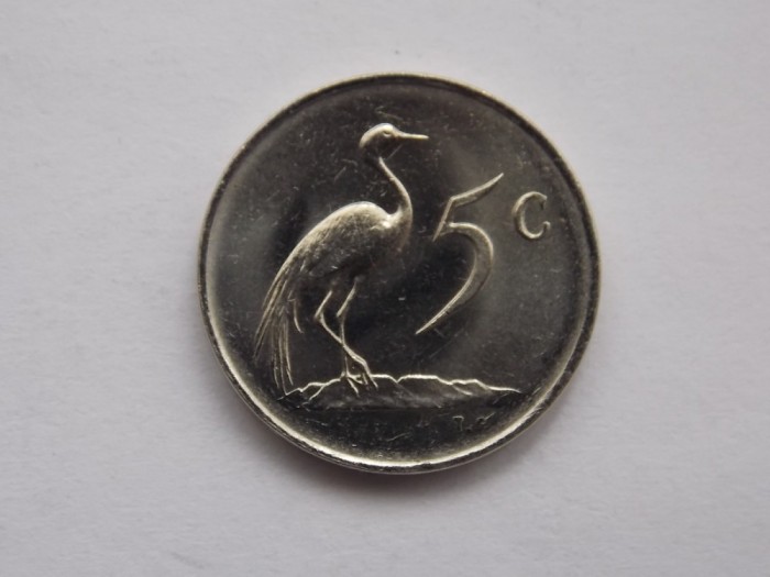 5 CENTS 1976 AFRICA DE SUD-comemorativa