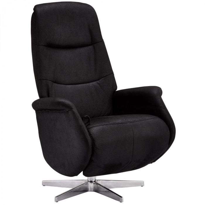 Recliner Delta Black Fabric