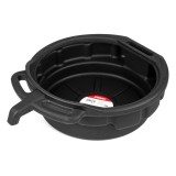 Bol cu p&acirc;lnie pentru scurgerea uleiului, lichidelor, scurgător 16L 56cm AMIO-04053