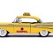 YELLOW TAXI CHEVY 1957 DEAD POOL SCARA 1 LA 24