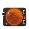 Lampa semnalizare fata JEEP WRANGLER (JK), 07.2006-, partea Dreapta, TYC, tip bec W5W; galben; cu dulie bec; in aripa