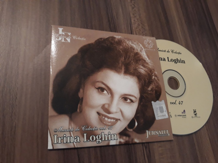CD IRINA LOGHIN RARITATE!!!!!ORIGINAL MUZICA DE COLECTIE JURNALUL STARE FB