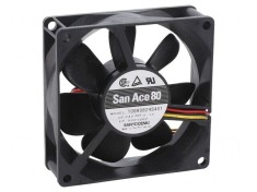 Ventilator axial 24V DC 80mm 72m3/h 34dBA foto