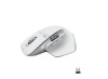 Mouse Wireless Logitech MX Master 3S, 8000 DPI, Optical, USB/Bluetooth, 7 Butoane, Vertical/Orizontal Scroll, Gri/Alb