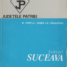 Judetele Patriei - Judetul Suceava / harta