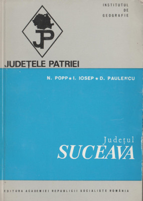 Judetele Patriei - Judetul Suceava / harta foto