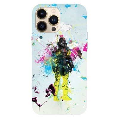 Husa compatibila cu Apple iPhone 14 Plus model Spray paint, Silicon, TPU, Viceversa foto