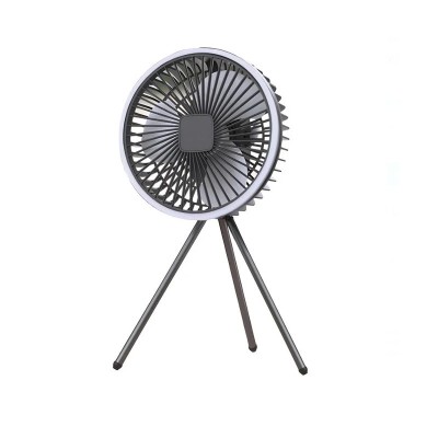 Ventilator reincarcabil cu acumulator cu autonomie de 1-4 ore si LED pe margine foto