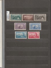ROMANIA 1928 LP 81 - 10 ANI DE LA ALIPIREA DOBROGEI SERIE MNH NESTAMPILATA foto
