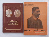 ELISA BRATIANU , ION I.C. BRATIANU - MEMORII INVOLUNTARE + IOAN SCURTU- BRATIANU