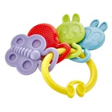 Jucarie dentitie rattle teether babyjem (culoare: galben)