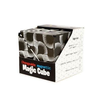 Cub tangram magnetic, 3D Magic Cube, Zebra foto