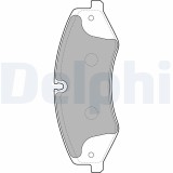 DELPHI LP2176 set placute frana,frana disc