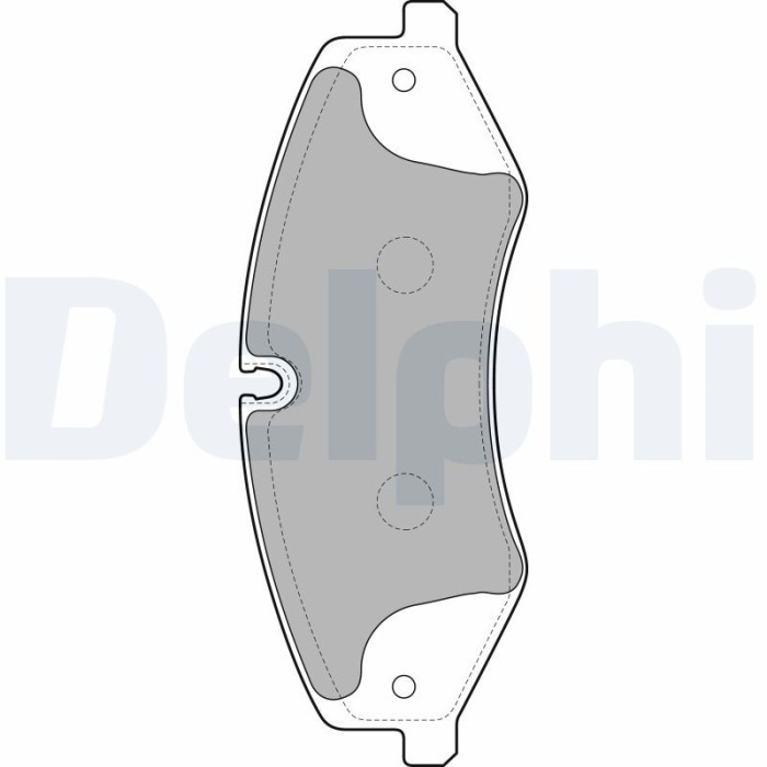 DELPHI LP2176 set placute frana,frana disc