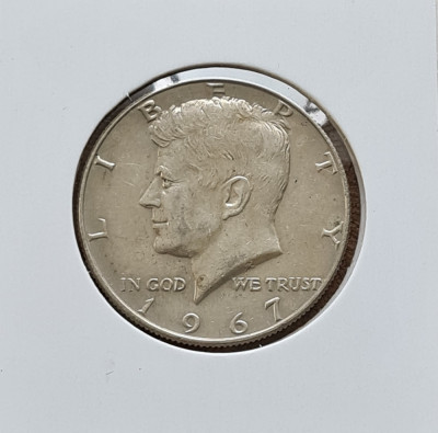 SUA Half Dollar 1967 foto