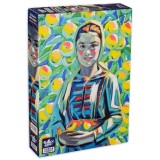 Puzzle Black Sea Premium &bdquo;Fata cu mere&rdquo; &ndash; 1000 de piese