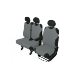Huse scaune auto tip maieu pentru microbuz/VAN 2+1 locuri culoare Gri, Kegel