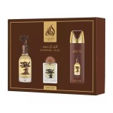 Lattafa Pride Eternal Oud Set cadou unisex EDP ​​100 ml + EDP 20 ml + deodorant spray 200 ml + reumplere