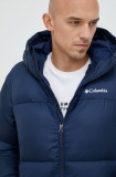 Cumpara ieftin Columbia geacă Puffect Hooded Jacket bărbați, culoarea bleumarin, de iarnă 2008413