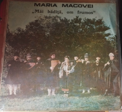 AMS - MARIA MACOVEI - MAI BADITA, OM FRUMOS (DISC VINIL, LP) foto
