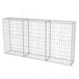 Coș gabion din oțel, 200 x 30 x 100 cm, vidaXL