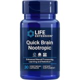 Supliment alimentar Life Extension Quick Brain Nootropic pentru susținerea conexiunilor neurologice, 30 capsule