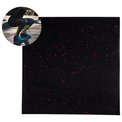 Covor Cauciucat inSPORTline Proteko II 50 x 50 x 3 cm FitLine Training foto