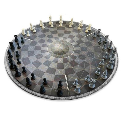 Joc sah in 3, Chess for Three foto