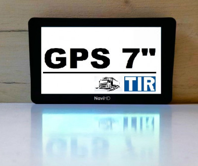 Navigatie - GPS 7&amp;quot; inch HD,Recomandat pt Truck,TIR,Camion,Auto,8GB,NOU,Garantie foto