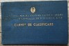 Carnet de clasificare voley-ball, Emil Costoiu, Timisoara 1951