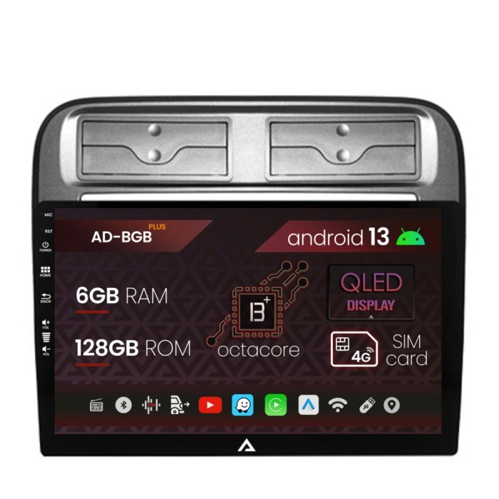 Navigatie Fiat Punto Linea (2007-2014), Android 13, B-Octacore 6GB RAM + 128GB ROM, 9 Inch - AD-BGB9006+AD-BGRKIT157