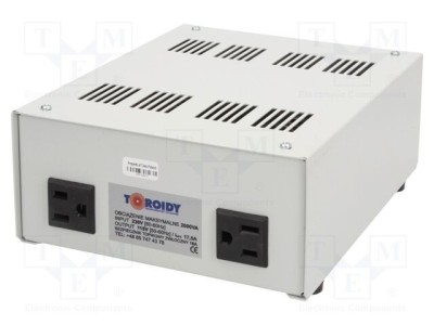 Autotransformator TOROIDY 230VAC 2000VA 115V foto