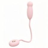 Ou Vibrator Joyful Jolt Pink, 9 Moduri Vibrare + Impingere, Silicon, USB Reincarcabil, Stimulare Punct G