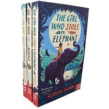Nizrana Farook 3 Books Collection Set (the Girl Who Stole An Elephant, The Boy Who Met A Whale &amp; The Girl Who Lost A Leopard)