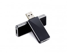 Memorie USB cu reportofon ascuns spion Avantree Cartek 8GB Negru foto