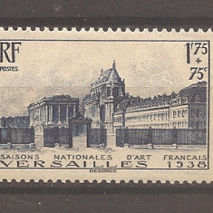 Franta 1938 - Timbru de caritate - Versailles (urma de sarniera), MH