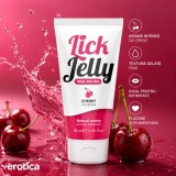 Lubrifiant Lick Jelly aroma Cirese, 50 ml
