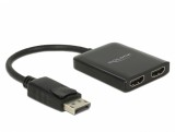 Multiplicator DisplayPort 1.4 la 2 x HDMI MST, Delock 87769