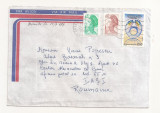 FD14 - Plic Circulat international Franta - Romania (Iasi ) , 1983